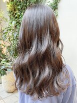 メイクス 表参道(MAKE'S omotesando) イメチェン/ペールベージュ/くびれヘア/透け感グレージュ/前髪