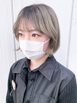 アイティーバイアルバム 藤沢店(IT by ALBUM) 顔まわりレイヤープツボブ_マッシュショート_ba325171