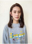【おしゃれミディアム×ナチュラルストレート】木村留維