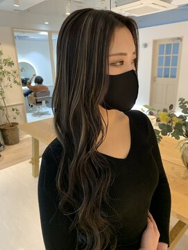 シェーン 仙台駅広瀬通店(schon) ハイライト×顔まわりスタイル