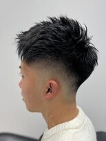 モッズヘアメン 名護大東店(mod's hair men) モテる黒髪スッキリ短髪フェードカットスタイルn名護大東
