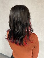 シアン 京都 烏丸店(CYAN)&nbsp;#インナーカラー#レッド#ブリーチ#髪質改善#艶髪