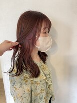 リアン 熊谷本店(Rien)&nbsp;ピンクラベンダーインナーカラー