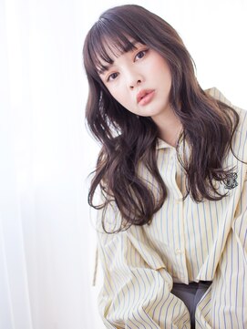 アッシュ 立川店(Ash) 似合わせカット/ミルクティカラー/くびれヘア/韓国風