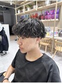 波打ちツイストスパイラルミックス×ホワイティメッシュ