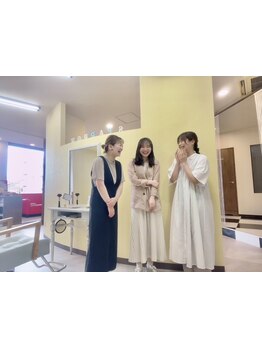 【細やかな気遣いと安心感】女性ならではの目線で親身に寄り添い気になる髪のお悩みも話しやすくて嬉しい♪