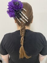 アバロン(Avalon)&nbsp;【ハロウィン】　一束の巻き込み編み☆