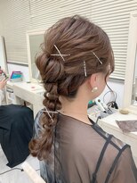 リサ 恵比寿(risa.)&nbsp;玉ねぎアレンジの編みおろし