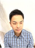 短髪ショート/メンズ束感スタイル/20代/30代刈り上げ