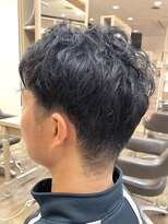 アルターリール(aL ter Rire)&nbsp;アッシュブラック/カルマパーマ/ベリーショート/鎌取/中村郁未