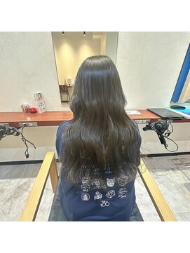 エイト 熊谷店(EIGHT) お客様スタイル_デザインカラー　ロング