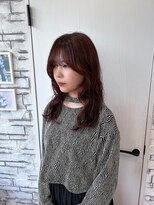 ルプラ ブリリアント(le-pla brilliant)&nbsp;パーマ×オレンジカラー