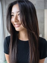 ホロン 池袋(HOLON)&nbsp;池袋HOLON【前髪なし /ローレイヤー/ロング/黒髪/小顔】