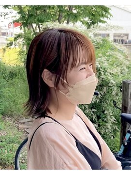 ルプラ ガーデン(le-pla garden) 外ハネボブ#シースルー#ベージュ#切りっぱなし#豊橋#豊川#田原