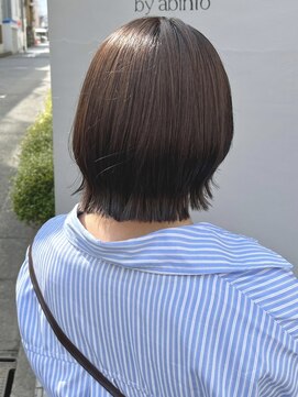 アビント バイ レシッド 武蔵小杉(abinto by rcid) プツっとミディアム/大人ショート/Aujuaトリートメント