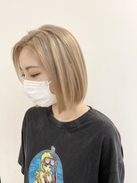 ラヴェ(LAWE.)&nbsp;マスクでもオシャレにホワイトベージュ♪