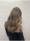 ダブルカラーインナーカラーベージュカラー【上野】