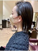 バッサリ35cmカット～黒髪タイトボブ