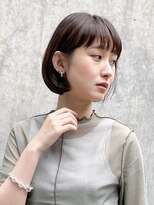 ピークアブー 原宿ハラカド(PEEK-A-BOO) ボブ丸みくせ毛多毛はねない切りっぱなし