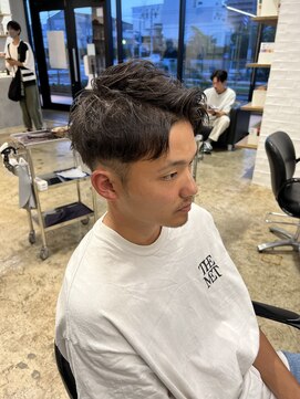 ザデイトウキョウ 表参道 青山(THE DAY TOKYO) アップバング/メンズカット