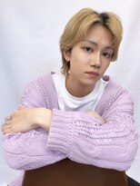 ヌーク 押上店(NooK)&nbsp;センターパート/ウルフ/襟足/韓国/ハイトーン/ブリーチ