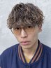 メンズカット+パーマ+ハイライト ￥28000 #大分駅#メンズパーマ#眉毛