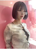 タッセルボブ×ブルーシルバー◎
