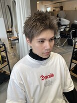 アプリコ(APREKO)&nbsp;ブリーチカラーのスパイキーショート