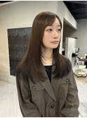 ロングレイヤー ブリーチなしカラー デザインカラーレイヤー山中