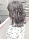 【ブリーチデザインカラー】ハイライト/THORWグレージュ