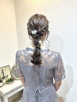 ブルームス アンジュ(Blooms Unge)&nbsp;ふわっと編みおろしヘアセット＊