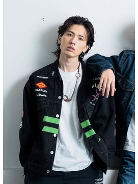 ラッドヘアー(LAD HAIR) ニュアンスパーマオールバック