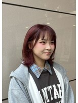 シアン 栄店(CYAN.)&nbsp;暗染め履歴から1ケアブリーチでハイトーン復活！