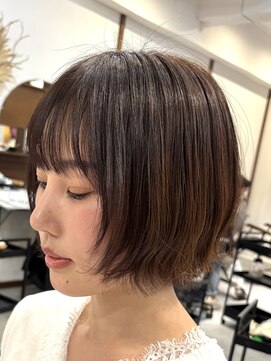 ルイ(ROUIS produced by LUCK 津田沼) ROUIS 津田沼 ミニボブ/パーマ風