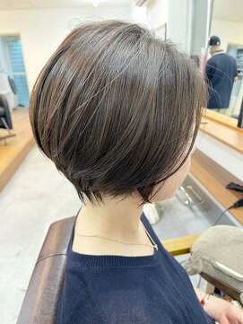 白髪染め可 ボブショート ビフォアー＆アフター