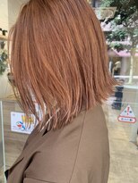 リタ(rita.) 大串弥生◎切りっぱなし×オレンジベージュ