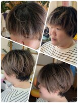 クリア 美容室&nbsp;マッシュショート☆アンブレラ