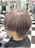 メンズナチュラルマッシュグレージュカラー