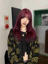 スリット(slit)&nbsp;ワインレッドとブラックデザイン