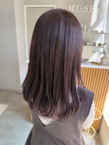 ミューズ 守山店(MUSE) 【MU-SE守山店】ミディアム×ピンクブラウンカラー