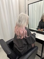 ウィステル&nbsp;ホワイトピンクグラデーションカラー