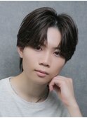 センターパート/ニュアンスパーマ/フェザーパーマ/men's