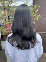 アース コアフュールボーテ 諏訪店(EARTH coiffure beaute) デザインインナーブリーチハイライトバレイヤージュ