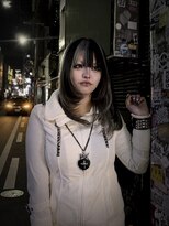 エル オオサカ 心斎橋店(L. OSAKA)&nbsp;シルバー×ブラック/セクションカラー/ワンホンレイヤー