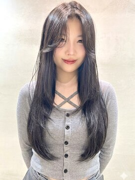 レーヴバイロンド 仙台(Reve by Lond) 髪質改善ストレートレイヤーカット縮毛矯正くびれヘア顔まわり
