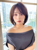 エイミーバイアフロートザガーデン 浦和店(amie by afloat the garden) 外ハネボブ/ハッシュカット/ひし形ショートボブレイヤー【浦和】