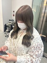 ジーナ 札幌大通(Zina) 髪質改善*ミルクティーベージュ*美髪*レイヤー*Zina札幌大通