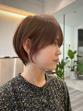 ビューエヒメ(VIEW EHIME) 20代30代40代小顔レイヤーひし形ショート