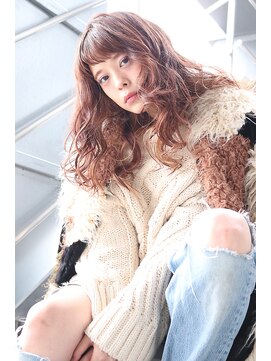 ヘアサロンエム 大宮東口(HAIR SALON M) インナーカラー☆ピンクベージュ