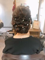 着付けヘアセット専門店 ウィズ(With) 重めルーズアップ